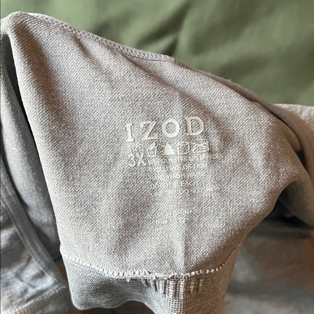 IZOD Light Gray Sports Bra - Picture 3 of 3